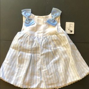Girls linen dress  NWT